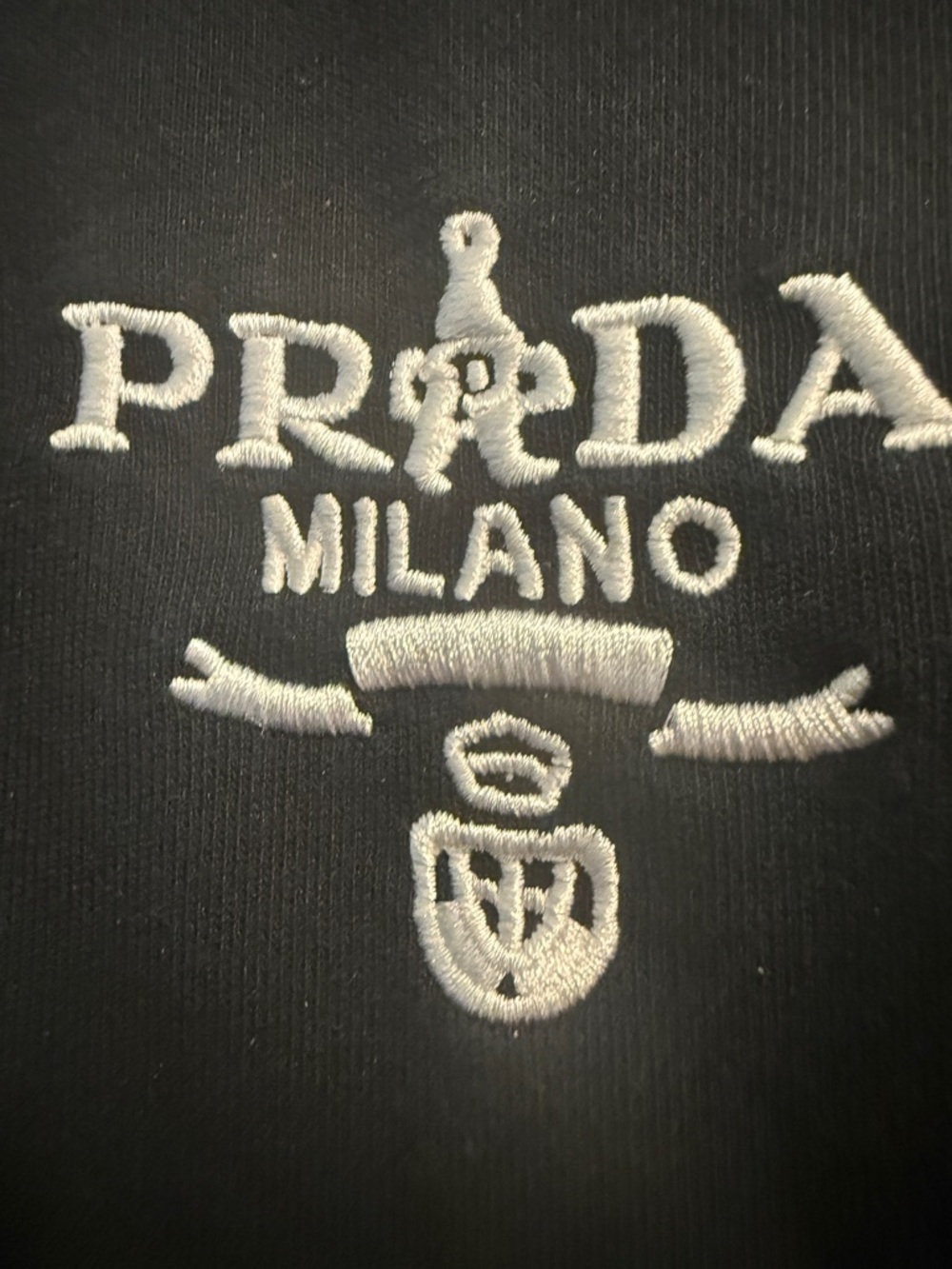 Prada Black sweater long sleeves
